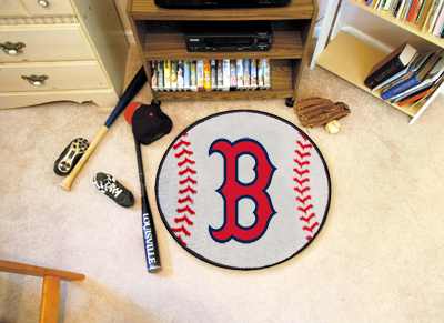 MLB - Boston Red Sox Baseball Mat 27 diameter - Team Tables